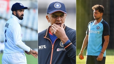 KL Rahul was all awkward and uncomfortable while announcing that Kuldeep Yadav was dropped for the Dhaka Test (Getty Images) KL Rahul was all awkward and uncomfortable while announcing that Kuldeep Yadav was dropped for the Dhaka Test (Getty Images)