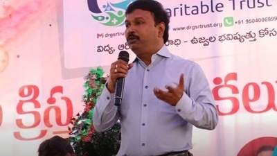 Telangana health director said he will never hurt any religion and that his Jesus statement was misrepresented.