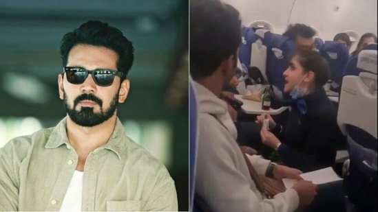 Abhinav Shukla responded days after a video of a fight between a passenger and an Indigo air hostess surfaced on the internet.