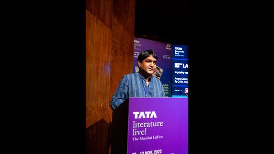 Rafiul Alom Rahman at Tata Lit Live! 2022 in Mumbai. (Courtesy Tata Lit Live!) Rafiul Alom Rahman at Tata Lit Live! 2022 in Mumbai. (Courtesy Tata Lit Live!)