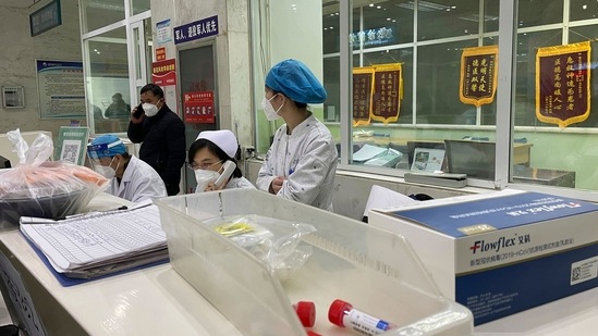 "This year's Christmas Eve, New Year's Day, and the Lunar New Year are destined to be unsafe," the Shanghai Deji Hospital said. (AP)