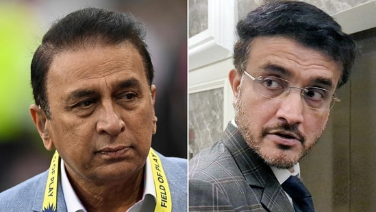 Sunil Gavaskar had a request for Sourav Ganguly (Getty/ANI)
