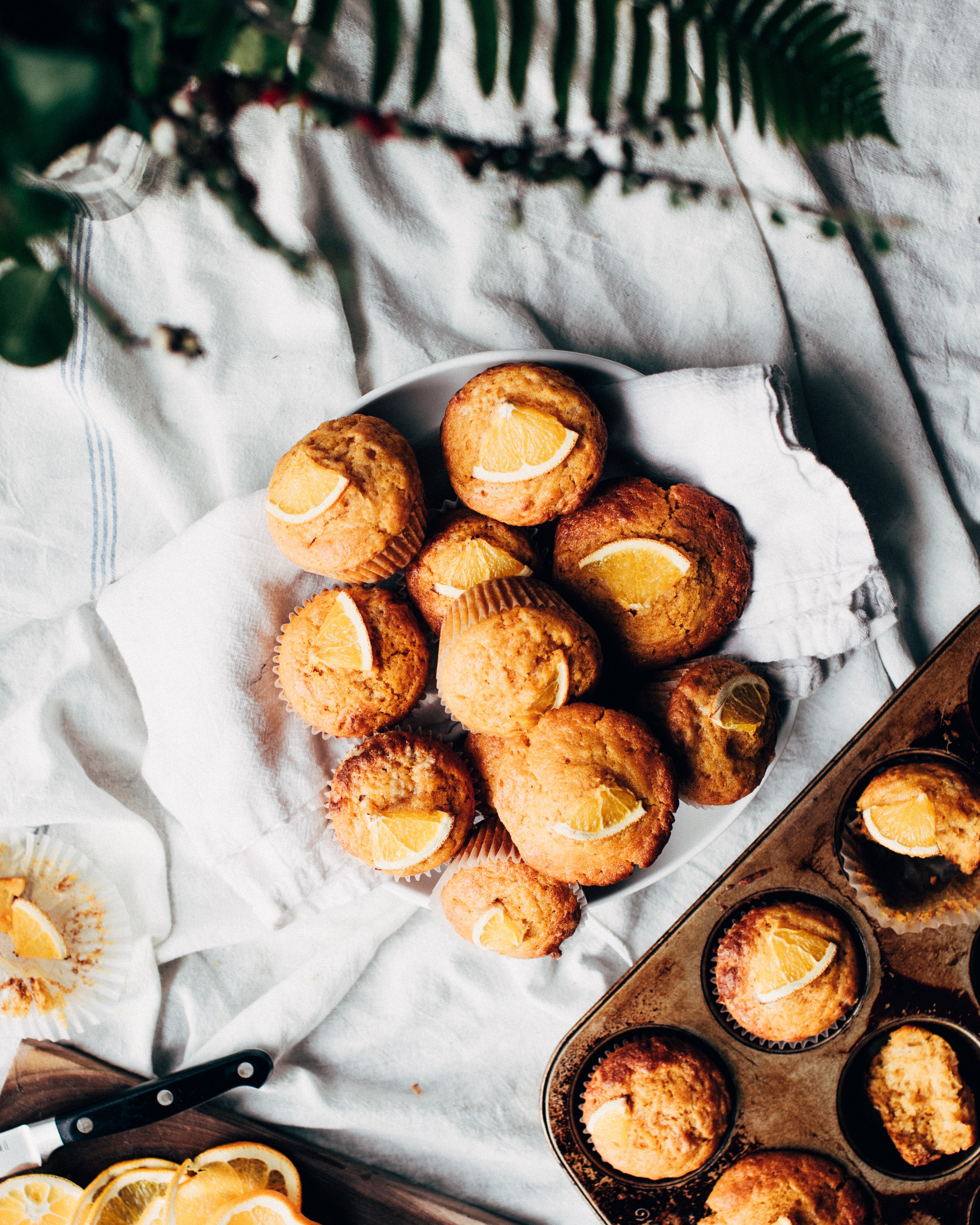 Orange walnut muffin(Unsplash)