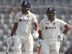 Rishabh Pant and Shreyas Iyer during Day 2 of the 2nd Test against Bangladesh(AP) Rishabh Pant and Shreyas Iyer during Day 2 of the 2nd Test against Bangladesh(AP)