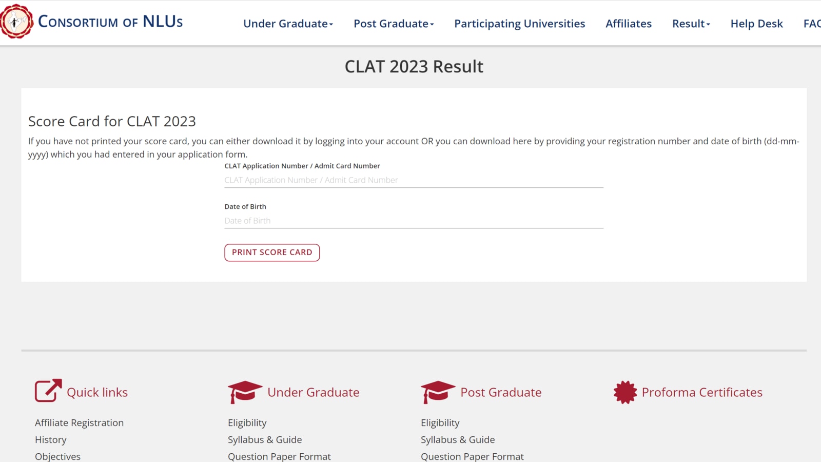 CLAT 2023 results out at consortiumofnlus.ac.in, know how to check
