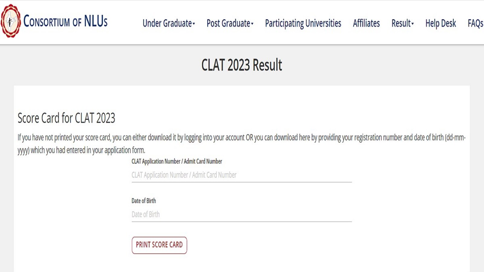 CLAT Result 2023 declared at consortiumofnlus.ac.in, here’s direct link to check