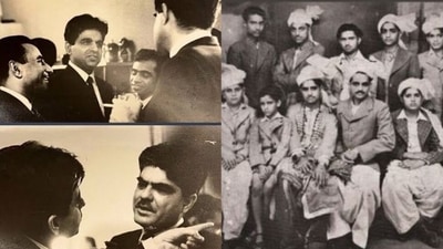 Anil Kapoor shared some old pics on his father Surinder Kapoor's birth anniversary. Anil Kapoor shared some old pics on his father Surinder Kapoor's birth anniversary.