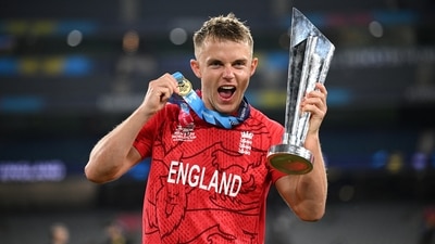 Sam Curran hit the jackpot as he created history by becoming the most expensive player in the history of IPL. The all-rounder was roped in by Punjab Kings for  ₹18.5 crore. (REUTERS)