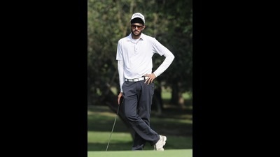 Chandigarh’s Karandeep Kochhar was placed tied 4th along with Manu Gandas and Mohammed Azhar in the  ₹3 crore Tour Championship 2022, the TATA Steel PGTI’s season-ending event being played at the Beldih and Golmuri Golf Courses in Jamshedpur. (HT File)