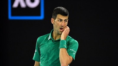Novak Djokovic of Serbia Novak Djokovic of Serbia