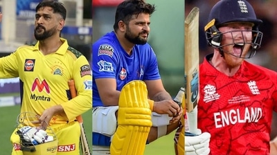 MS Dhoni; Suresh Raina; Ben Stokes MS Dhoni; Suresh Raina; Ben Stokes