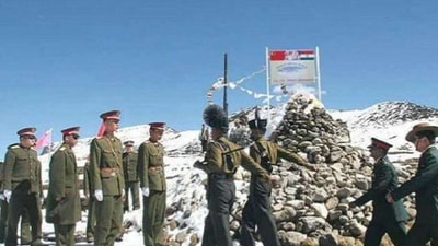 File Photo of India-China border meetings.