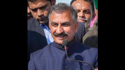 The CM had contracted the infection after participating in the Bharat Jodo Yatra led by former AICC president Rahul Gandhi in Rajasthan with deputy chief minister Mukesh Agnihotri and 38 Congress legislators. (PTI) The CM had contracted the infection after participating in the Bharat Jodo Yatra led by former AICC president Rahul Gandhi in Rajasthan with deputy chief minister Mukesh Agnihotri and 38 Congress legislators. (PTI)