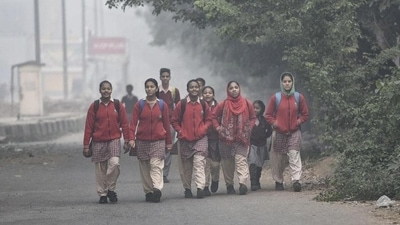 Delhi govt schools to close for winter vacation from Jan 1 (Sanchit Khanna / HT Photo)