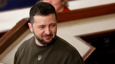 Russia-Ukraine War: President of Ukraine Volodymyr Zelensky is seen. (AFP) Russia-Ukraine War: President of Ukraine Volodymyr Zelensky is seen. (AFP)