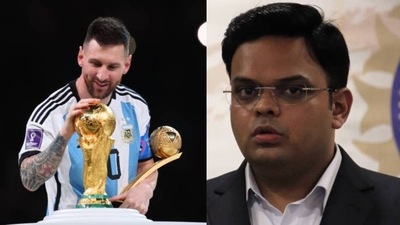 Lionel Messi: Jay Shah (getty images) Lionel Messi: Jay Shah (getty images)