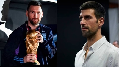 Lionel Messi: Novak Djokovic (getty images) Lionel Messi: Novak Djokovic (getty images)