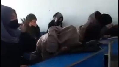 Female university students were turned away on Wednesday after the Taliban rulers denied entry. (source:Twitter/@NasimiShabnam)