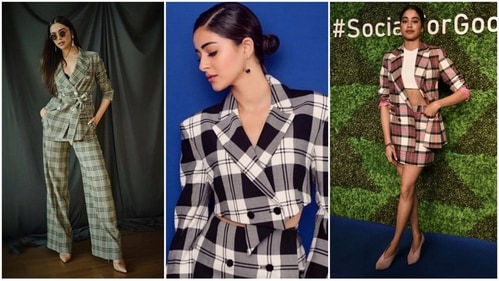 Plaided dresses are timeless and also associated with cozy and warm Christmas looks. (Instagram ) Plaided dresses are timeless and also associated with cozy and warm Christmas looks. (Instagram )