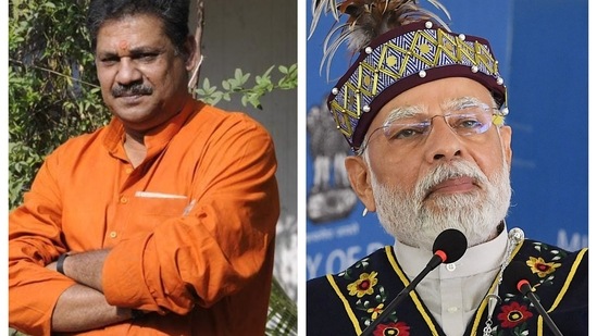 Kirti Azad's party issued a statement dissociating from Kirti Azad's comment on PM Modi's attire in Shillong.