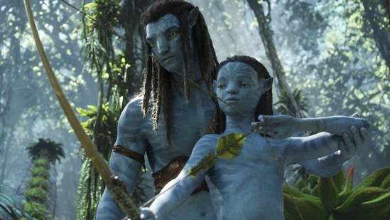 A still from Avatar: The Way of Water.