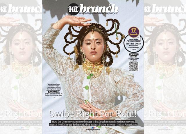 Raja Kumari on the cover of HT Brunch in June 2021, where she spoke about her Indian roots and Western upbringing Raja Kumari on the cover of HT Brunch in June 2021, where she spoke about her Indian roots and Western upbringing
