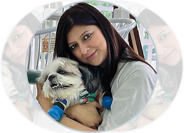 Preeti says, have a dedicated space for pets to get exercise as a lot of behaviour issues arise from pent-up energy.” Preeti says, have a dedicated space for pets to get exercise as a lot of behaviour issues arise from pent-up energy.”