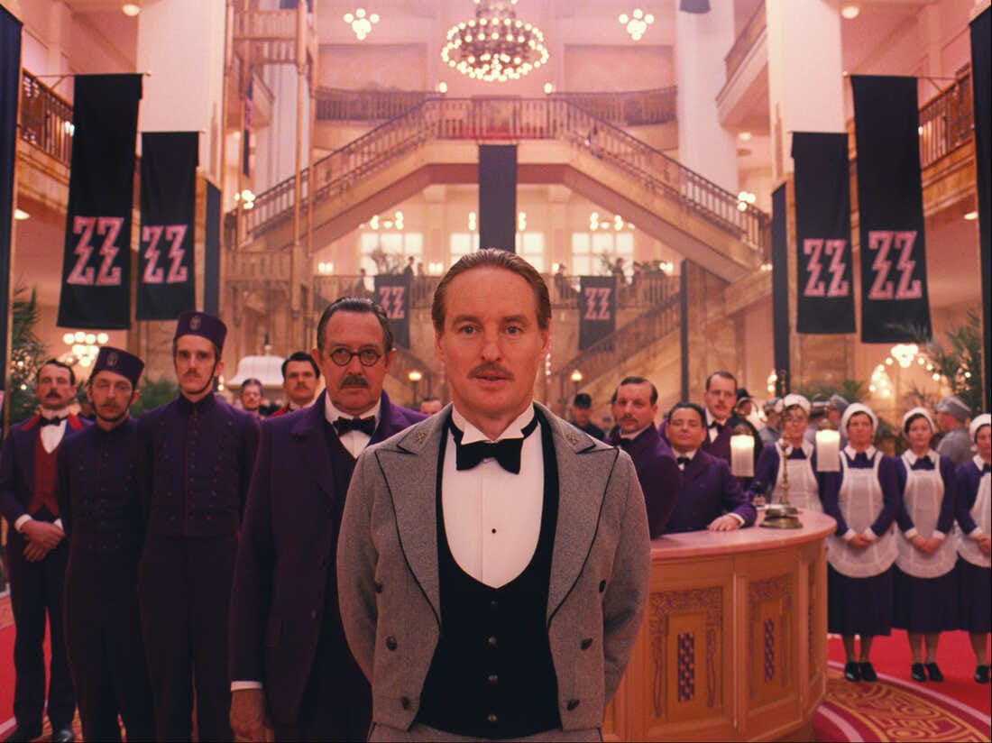 An old department store in Germany was refitted for the film. (Courtesy of Fox Searchlight Pictures)