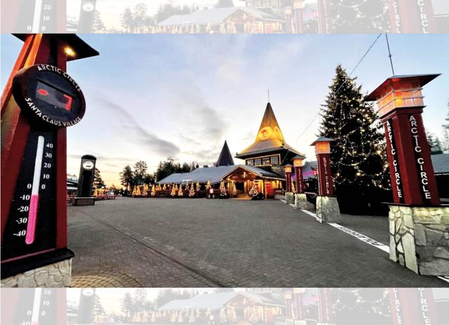 The Santa Claus Village in Rovaniemi stays open all year and offers visitors the chance to meet Santa and his elves The Santa Claus Village in Rovaniemi stays open all year and offers visitors the chance to meet Santa and his elves