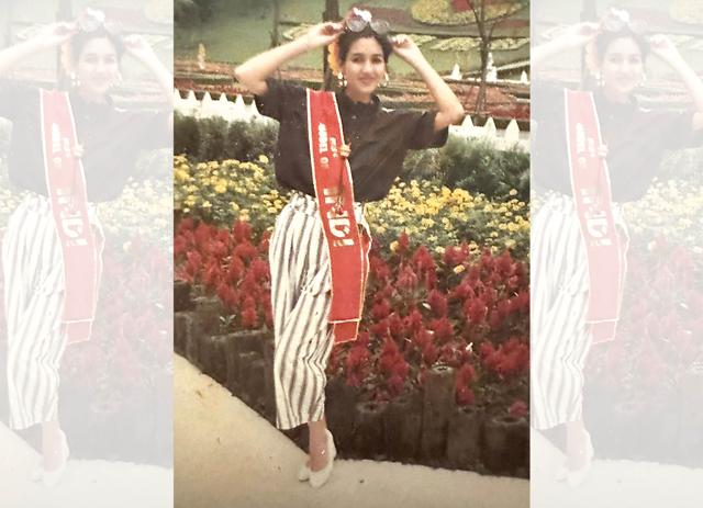 Representing India at the Miss International contest in Taiwan