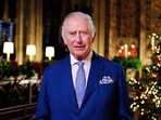 King Charles' Christmas Message: Britain's King Charles III posing for a photograph.