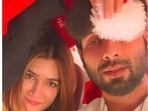 Kriti Sanon with Shahid Kapoor. Kriti Sanon with Shahid Kapoor.