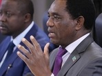 Zambia: Zambia's President Hakainde Hichilema is seen. (AP) Zambia: Zambia's President Hakainde Hichilema is seen. (AP)