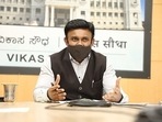 Karnataka health minister Dr K Sudhakar. Karnataka health minister Dr K Sudhakar.