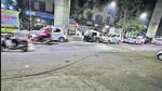 A steel cable lying on 90 Feet Road in Ghatkopar East. (HT Photo) A steel cable lying on 90 Feet Road in Ghatkopar East. (HT Photo)