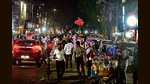 The city streets are decked out with Christmas lights and residents have made plans of celebration and relaxation during the holiday weekend. (SHANKAR NARAYAN/ HT PHOTO) The city streets are decked out with Christmas lights and residents have made plans of celebration and relaxation during the holiday weekend. (SHANKAR NARAYAN/ HT PHOTO)