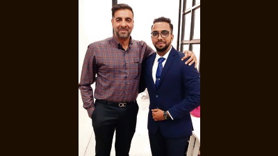 (L) Narendra Firodia and Sumeet Katariya (R) - Cofounders, AdBanao. (HT PHOTO)