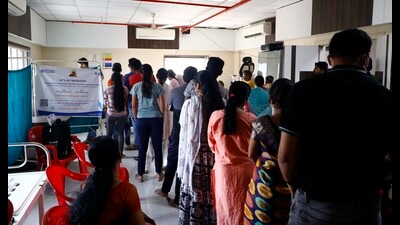 A state health department official said that there are 1.7 million Covaxin doses available with the health department. (RAHUL RAUT/ HT PHOTO)