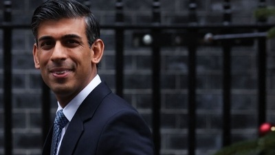 Britain's Prime Minister Rishi Sunak leaves 10 Downing Street, in London. (AFP) Britain's Prime Minister Rishi Sunak leaves 10 Downing Street, in London. (AFP)