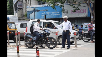 In preparation for Christmas, police have altered traffic in Camp, with vehicles entering MG Road being diverted on East Street. (REPRESENTATIVE PHOTO)