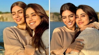 Khushi Kapoor with sister Janhvi Kapoor. Khushi Kapoor with sister Janhvi Kapoor.