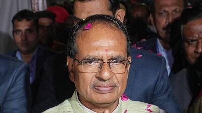 Madhya Pradesh CM Shivraj Singh Chouhan has started holding one to one meetings with his BJP’s 127 lawmakers in the state (PTI) Madhya Pradesh CM Shivraj Singh Chouhan has started holding one to one meetings with his BJP’s 127 lawmakers in the state (PTI)