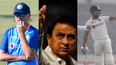 Rahul Dravid; Sunil Gavaskar; Virat Kohli Rahul Dravid; Sunil Gavaskar; Virat Kohli