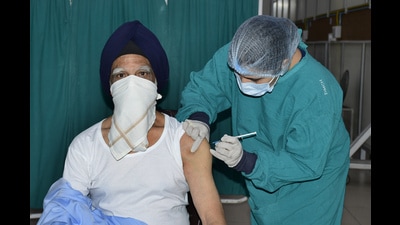 Officials said the less turnout to take the booster dose could be a result of laxity among residents due to low infection rate across the country. Officials said the less turnout to take the booster dose could be a result of laxity among residents due to low infection rate across the country.