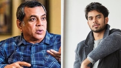 Paresh Rawal and his son Aditya Rawal. Paresh Rawal and his son Aditya Rawal.