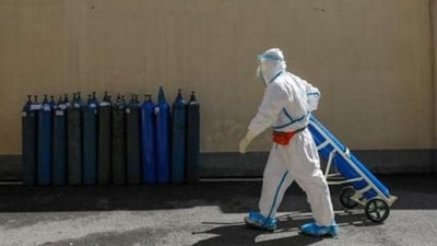 During the peak of the second Covid-19 wave, Delhi, for example, witnessed a major medical oxygen crisis. (File photo) During the peak of the second Covid-19 wave, Delhi, for example, witnessed a major medical oxygen crisis. (File photo)