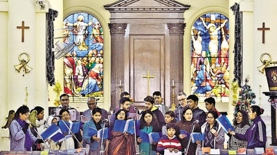 Merry Christmas 2022: Best Christmas carols from around the world (Amal KS/HT PHOTO) Merry Christmas 2022: Best Christmas carols from around the world (Amal KS/HT PHOTO)
