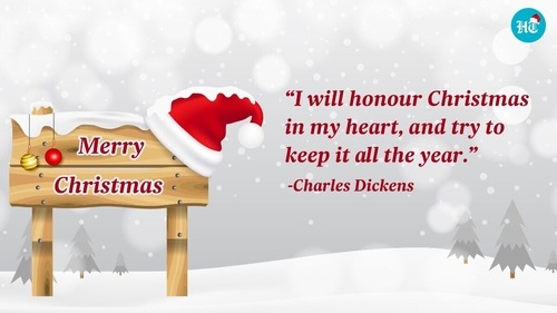 People celebrate Christmas with their loved ones,