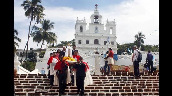 The Panaji church in Goa. (HT Photo)