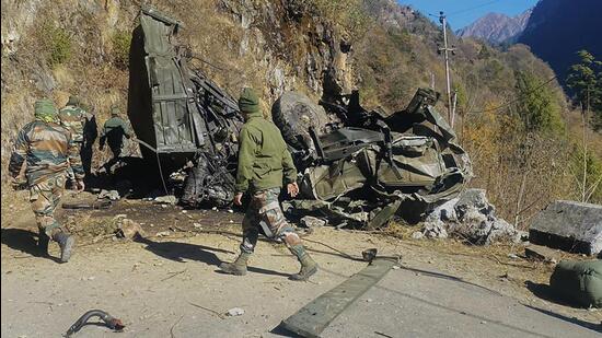 The truck which met with the accident was part of a three-vehicle convoy. (PTI)